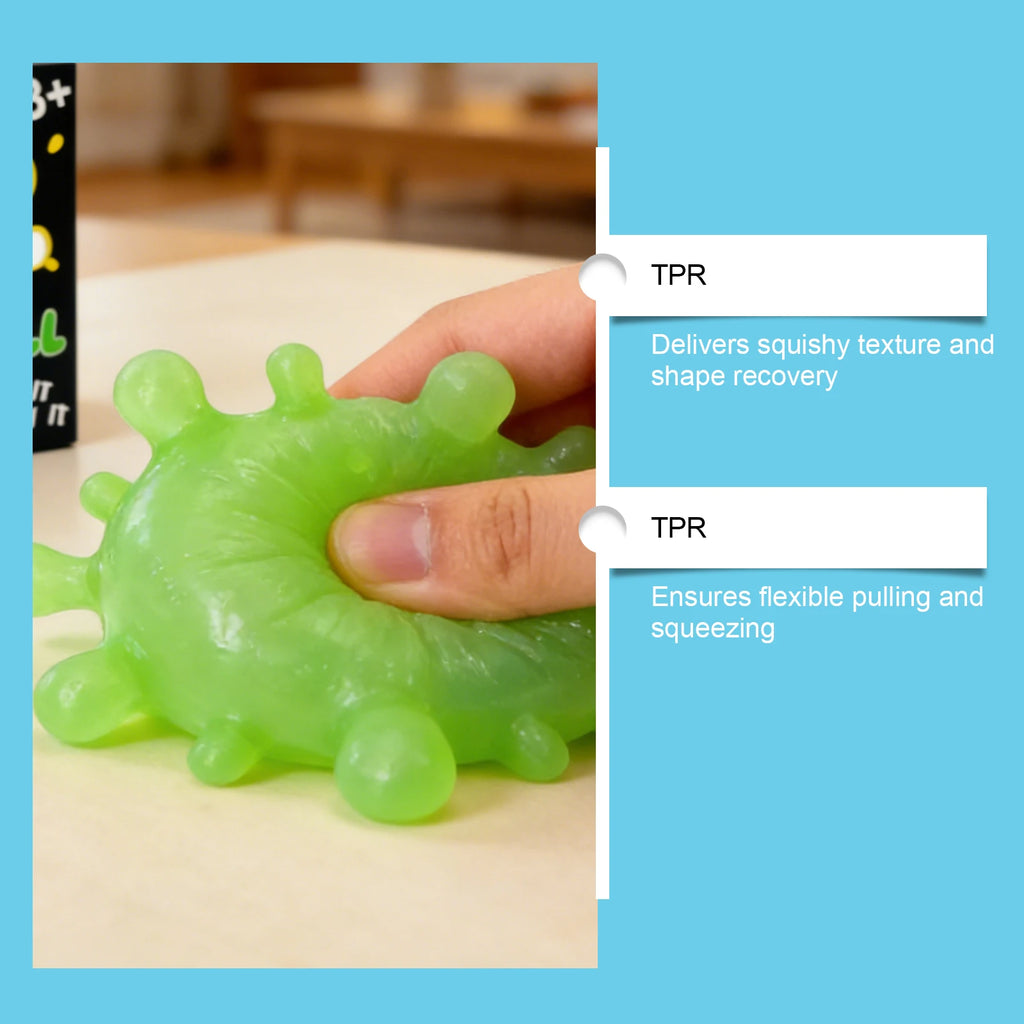 Splash Shaped Pinching Ball Slow Rebound Pressure Relief Ball Maltose Decompression Toy Squeeze Balls Blind Box Party Gif Toys