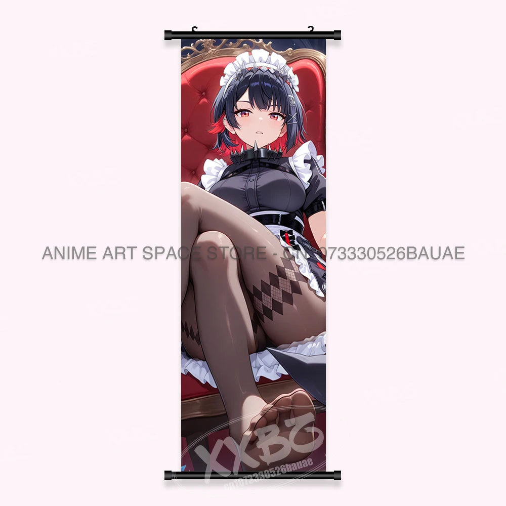 Game Home Decoration Scrolls Pictures Anime Wall Art Canvas Hanging Painting Bedside Background Posters For Zenless Zone Zero