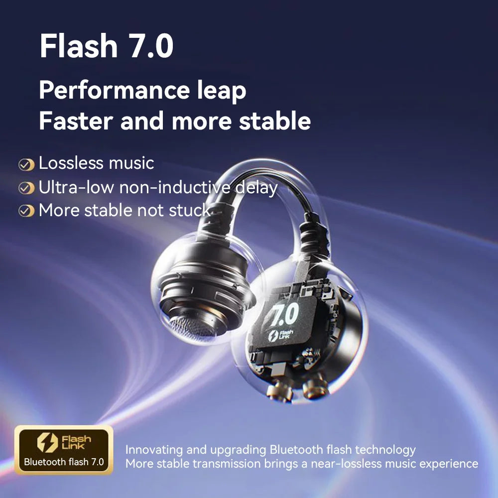 Original OWS Ear Clip Earphones Bluetooth 5.3 Wireless Earphone ENC HD Call Noise Reduction Headphones Sports Earbuds For iPhone