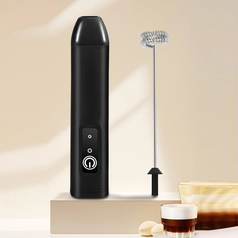 Gbbma Electric Milk Frother Handheld Egg Beater Foamer Coffee Maker Electric Blender Mixer Mini Portable Blender Kitchen Tool