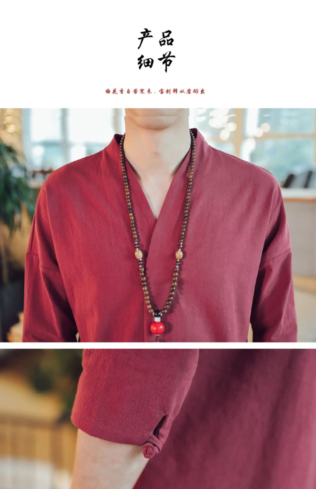 Summer Kimono Japanese Style Short Sleeve Men New Half-sleeved Cotton Linen Breathable Men Clothing T-shirt Japanese Yukata Tops