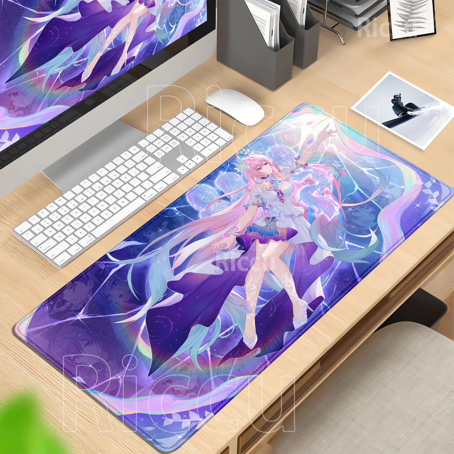Mouse Pad Honkai Star Rail Cyrene HD printing Pretty Gaming Lock Edge Large Rubber Anime kawaii Mousepad Laptop offices Desk Mat