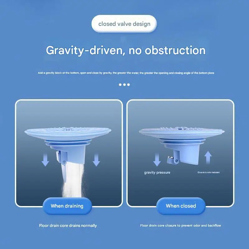 Sewer Anti-odor Anti-insect Floor Drain Bathroom Kitchen Anti-insect Cover Floor Drains Universal Drainage Hair Sink Strainer