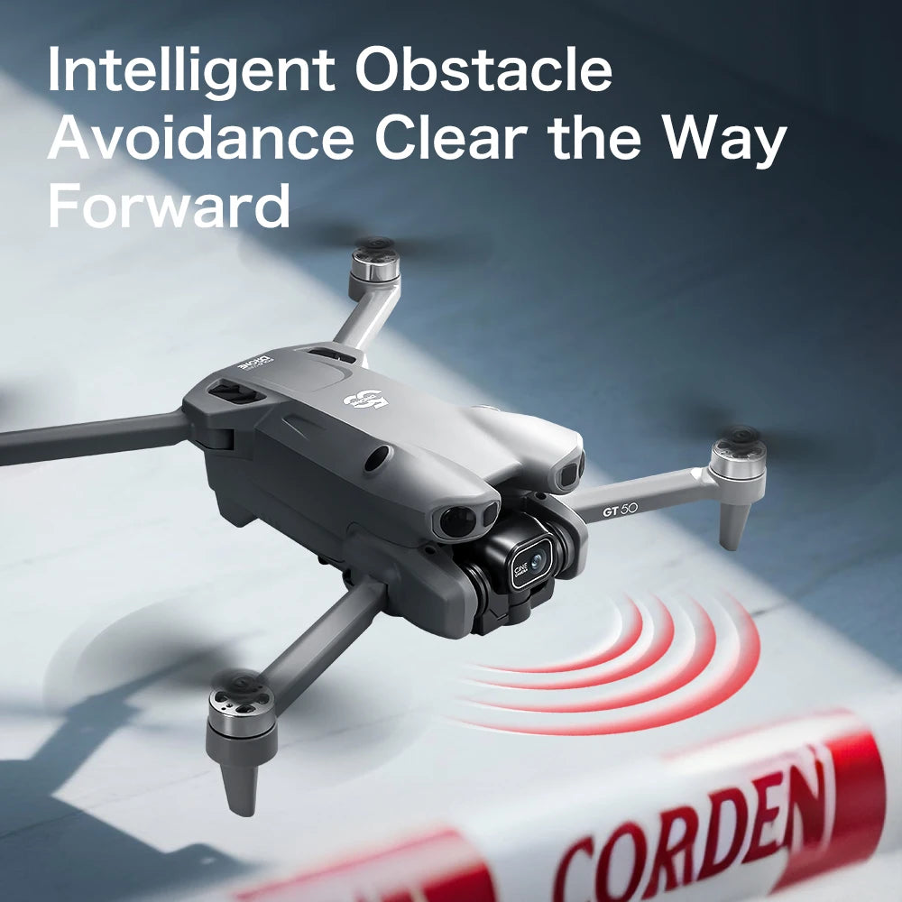 Original GT50 Drone GPS Professional 8K HD Camera 5G Brushless Motor Aerial Photography Optical Flow with screen RC Quadcopter