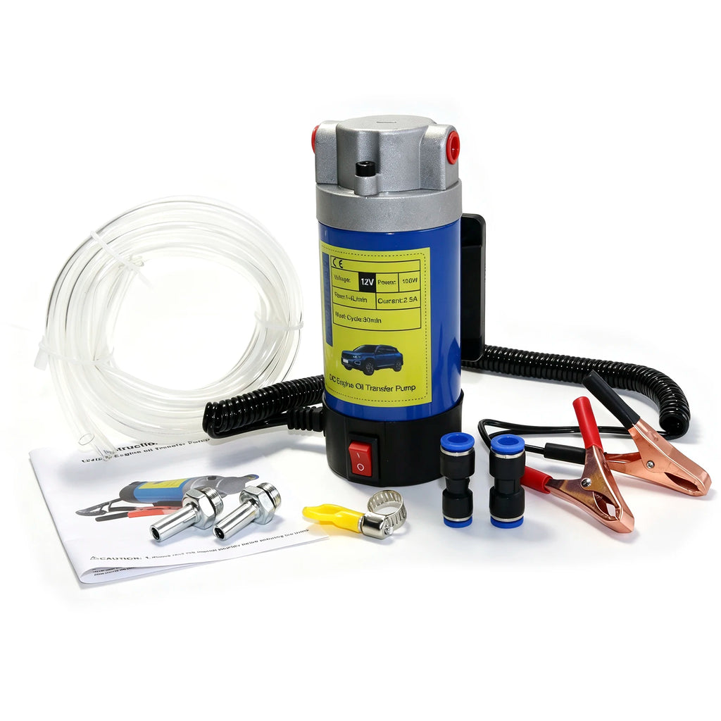 Electric Motor Oil Pump, Delivery Pump 100W Oil Pump Palm Pump Small Electric Oil Pump, Household Gas Maintenance