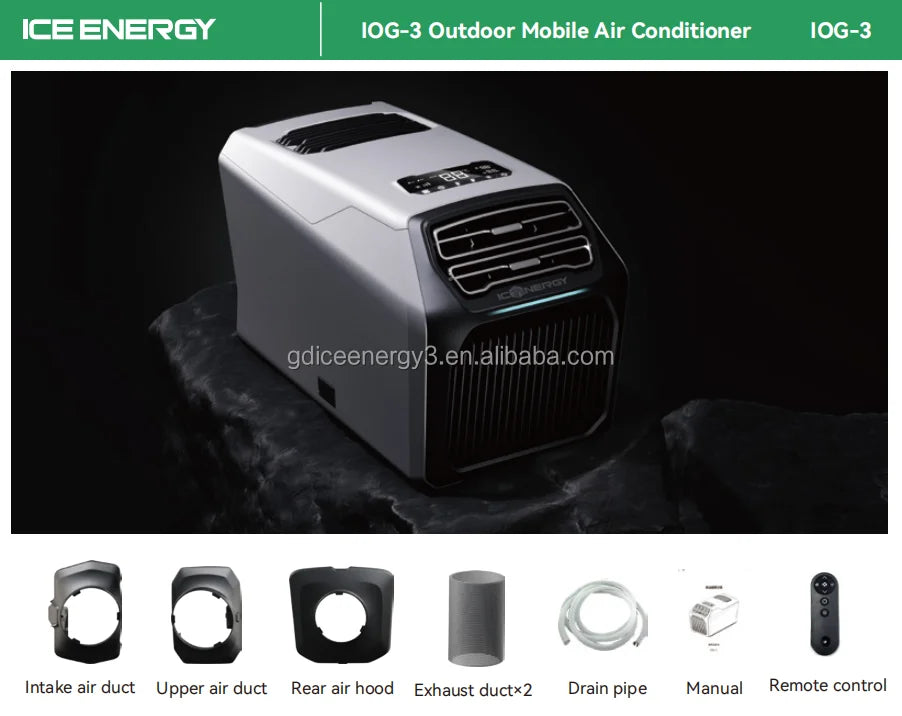 Portable Air Conditioner,8000BTU AC 220V/110V Camping Air Conditioner with App Control, Low Noise Compressor for Tent RV Caravan
