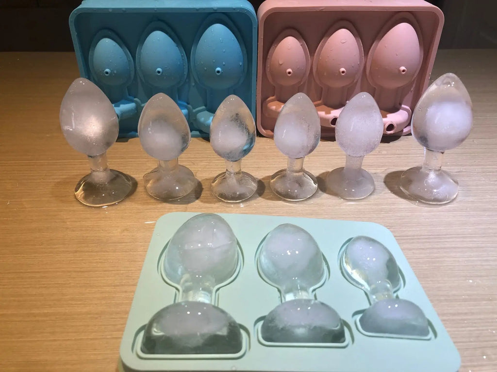 Food Grade Silicone Penis Ice Tray Mold Box Ice Cube Blocks Maker Mould Machine Whiskey Wine Bar Tools Kitchen Gadgets