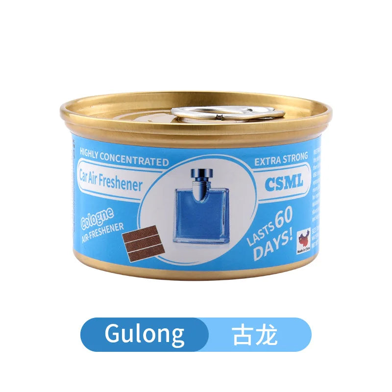 Best-selling Wooden Block Canned Car Aromatherapy Fragrance Paste Deodorizing Air Freshener High-end Solid Perfume