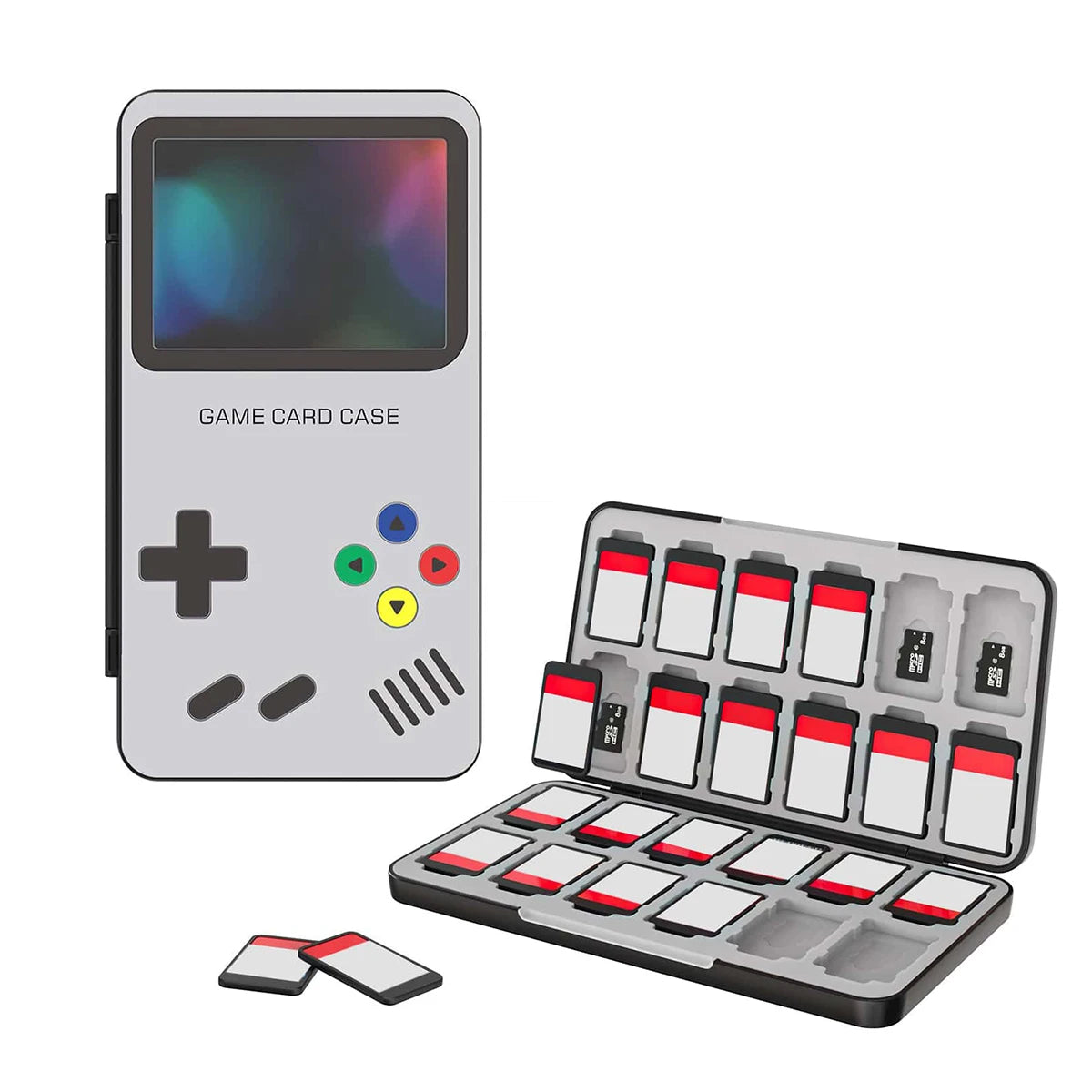 Suitable for Switch/Switch OLED/Switch Lite game card case, portable Switch game storage card, with 24 game card slots
