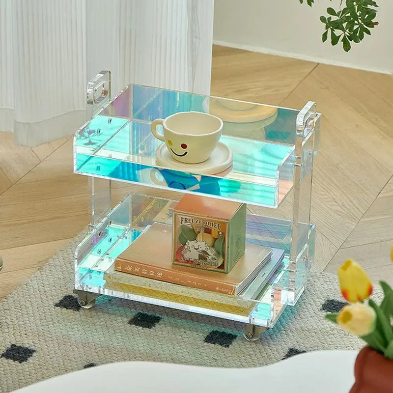 Modern Aesthetic Coffee Tables Acrylic Design Unique Minimalist Coffee Tables Small Flexible Muebles Para El Hogar Accessories