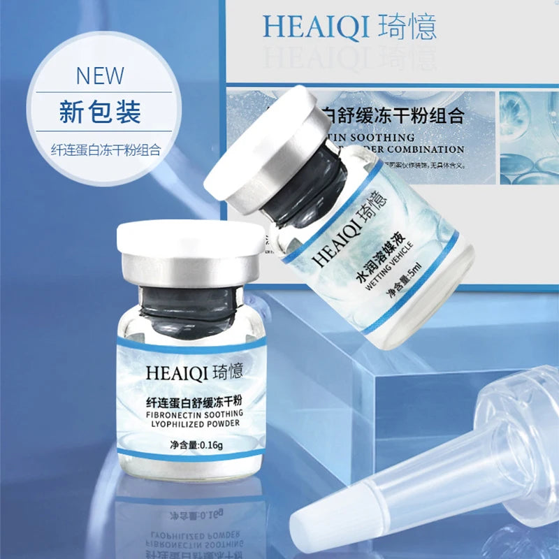 Korea Face Hyaluronic Acid Fibronectin Freeze Dried Powder Repair Sensitive Skin Firming Moisturising Skin Rejuvenat Skin Care