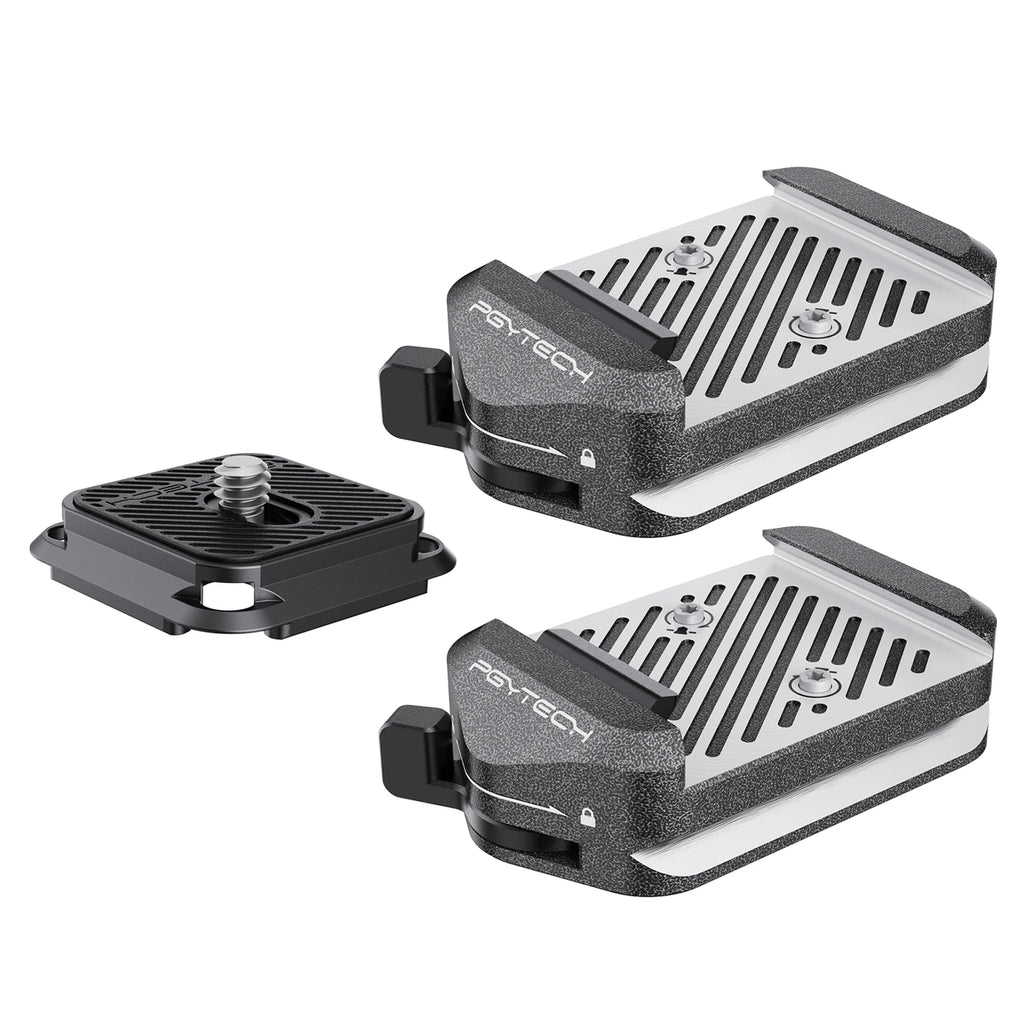 PGYTECH Arca-Type Quick Release Clamp & Plate V2 Set