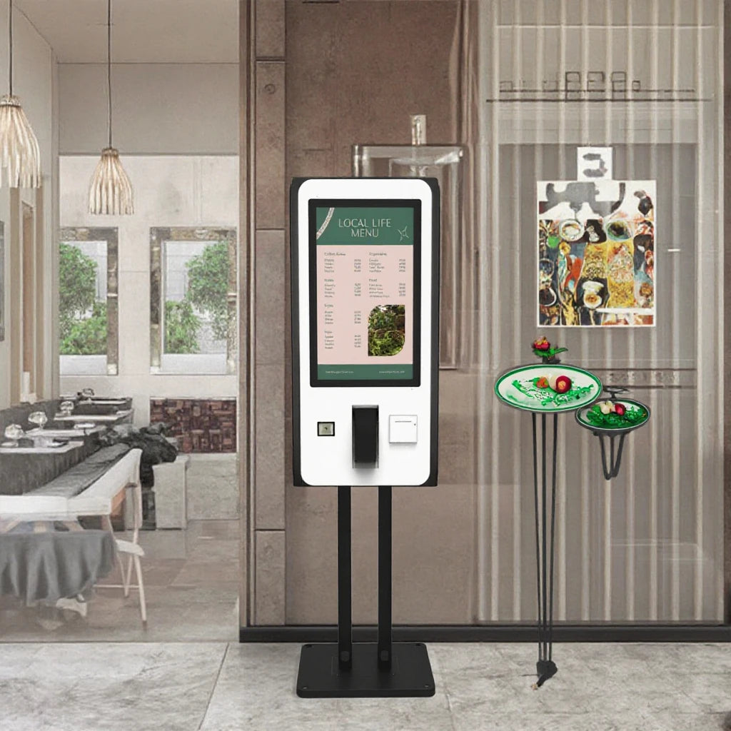 Interactive Self Service Payment Automatic Touch Screen Kiosk Mcdonalds Self Ordering Machine Digital Signage for Restrurant