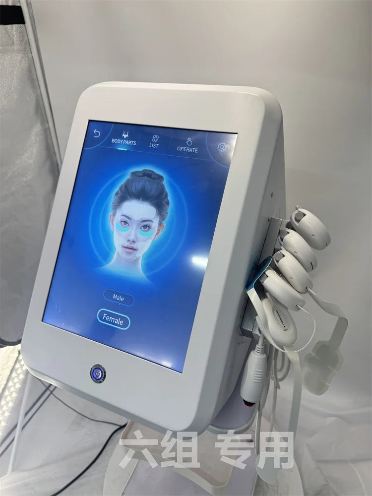 Professional EMS Face Lifting Machine Face Sculpting EMS Wrinkle Removal RF Skin Tightening Stimulator