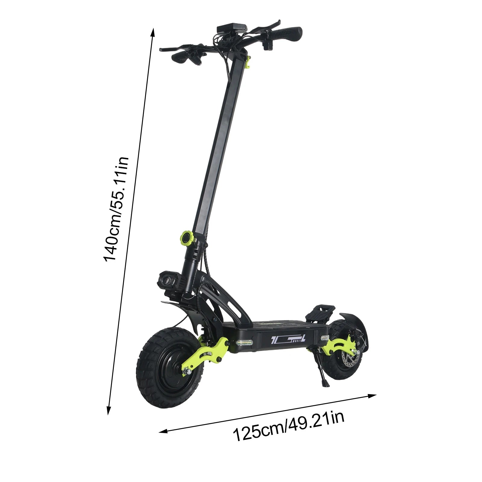60V 20.8Ah 2400W Dual Motor Electric Scooter with 40MPH High Speed, 40 miles Long Range endurance, 11 Inch Off Road Tire Foldable Adult E Scooter NFC Smart Lock Dual Hydraulic Suspension Disc Brake Max Load 265LBS For Outdoor