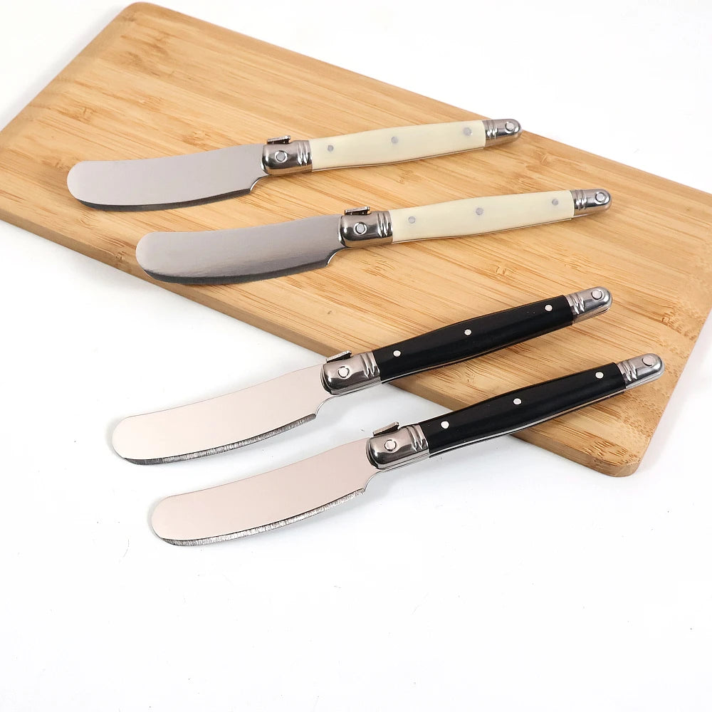 Jaswehome Butter Knife Cheese Dessert Spreaders Toast Breakfast Jam Knife Cream Knives Dessert Tools Kitchen Gadgets