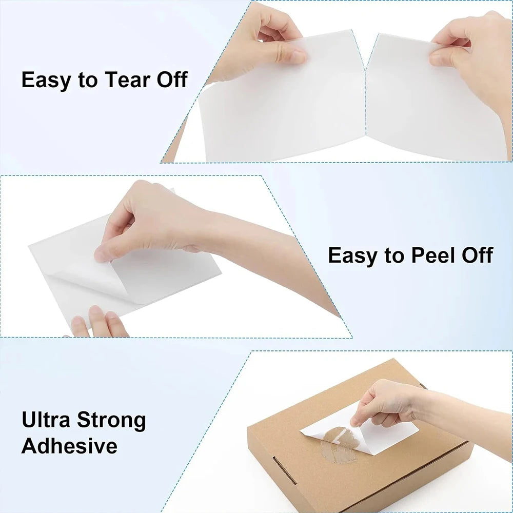 4x6Inch Shipping Labels For Thermal Shipping Label Printer 100/500PCS 100x150mm Thermal Label Paper For Business Express Waybill