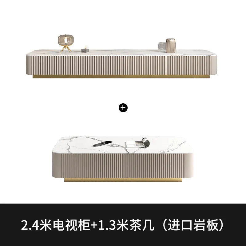 Modern Storage Tv Stand Living Room Mural Universal Media Wall Tv Stand Luxury Smart Muebles Para Salas Home Furniture