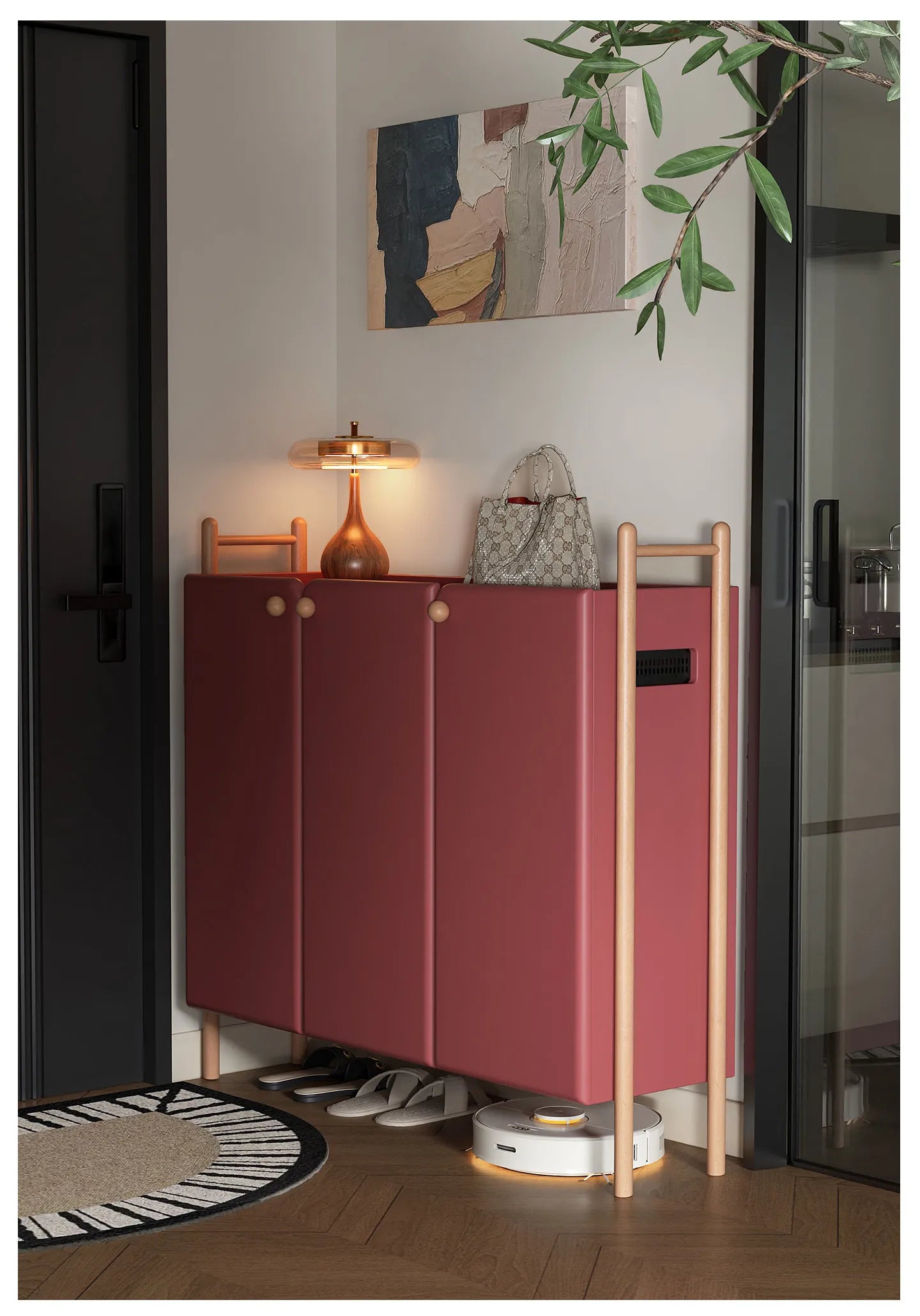 Modern Vintage Cabinets French Modular Living Room Display Cabinets Clearance Shoes Muebles Almacenamiento Furniture Home