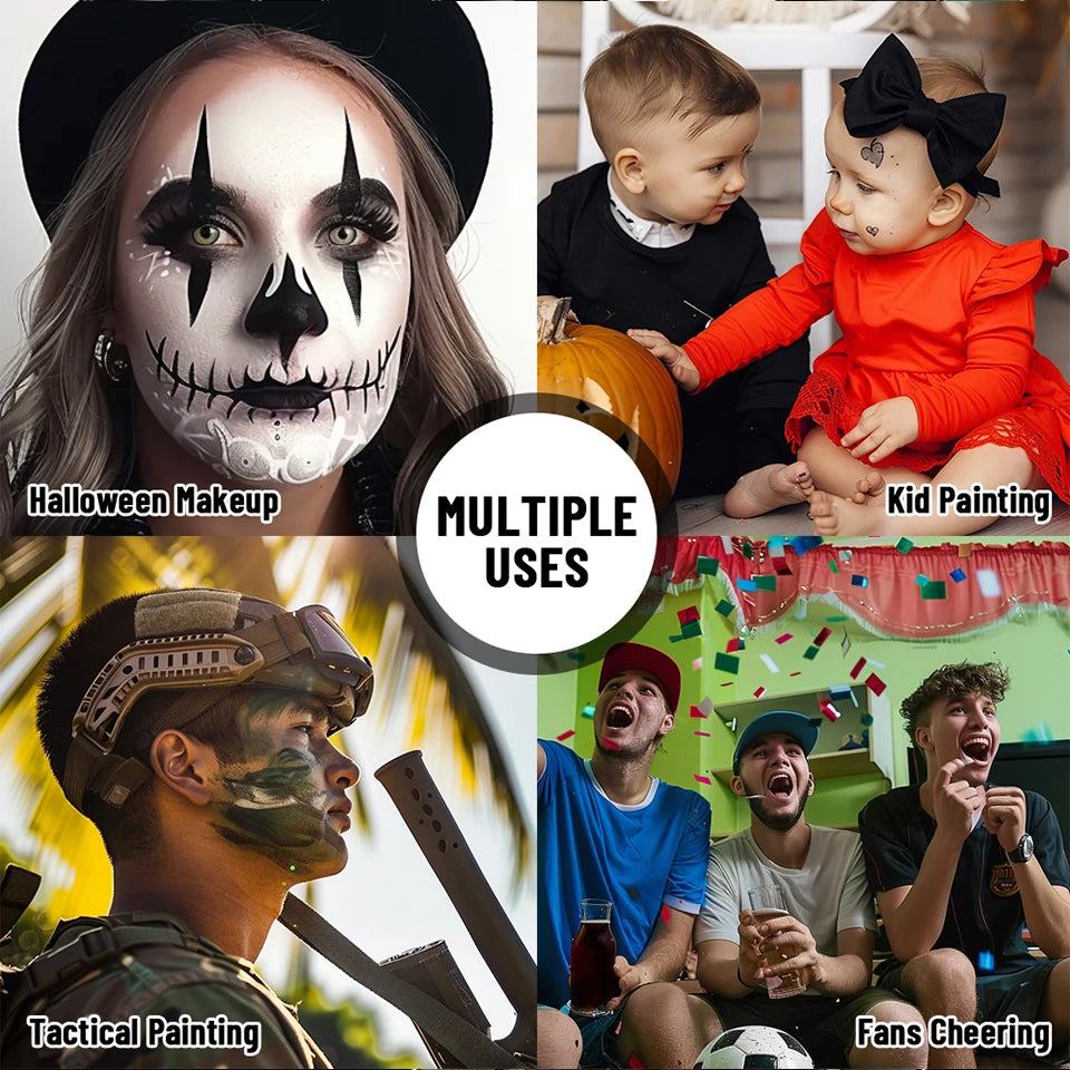 Sports Special Eye Black Stick Lip Face Paint Camouflage Eye Black Stick Face Makeup Eye Black For Football/Baseball/Softball