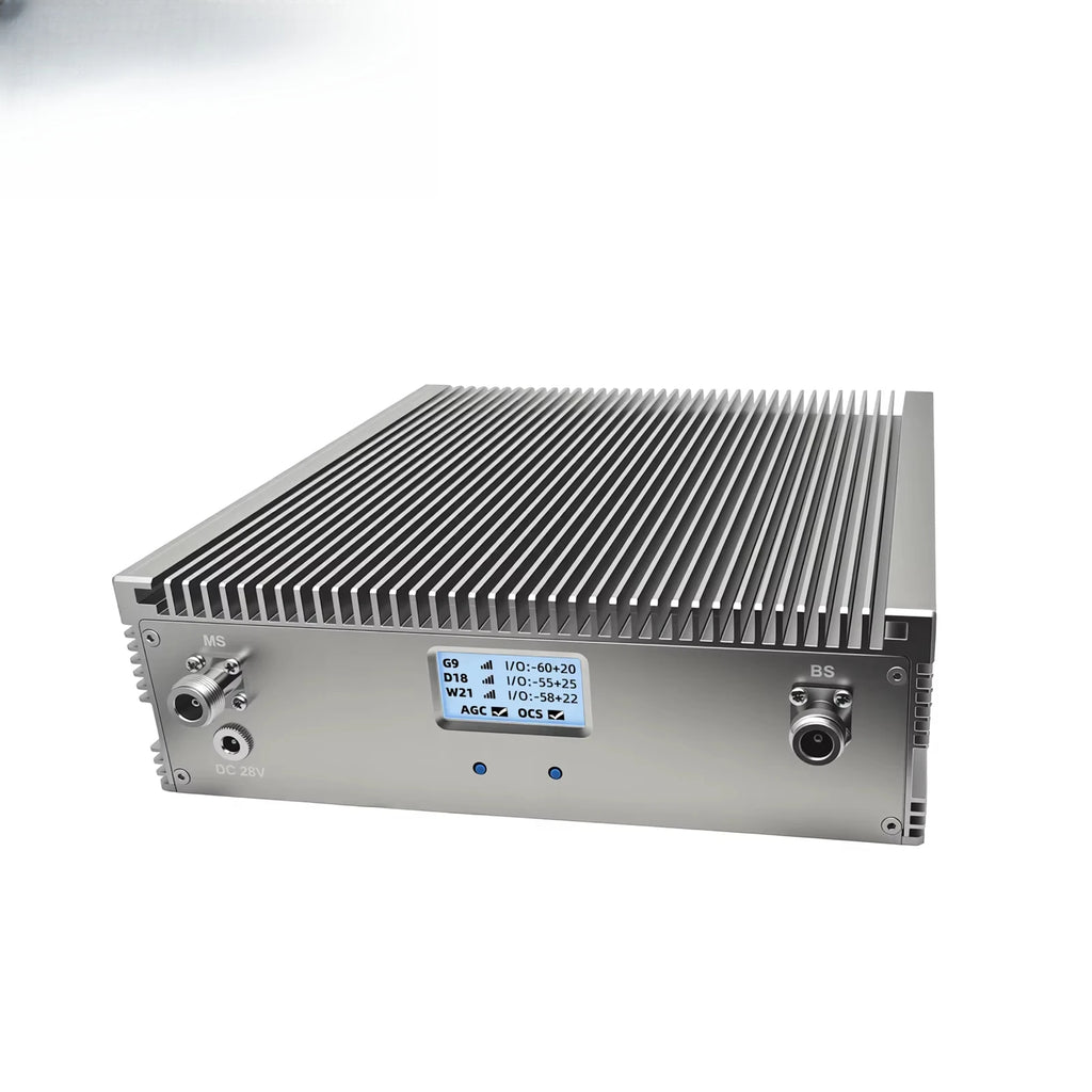 Rural Signal Booster Kit for 3G/4G/5G Calls: 80dB High Gain, 27dBm Power, 800/1800/2100MHz Tri-Band, Covers 3000㎡ Effectively