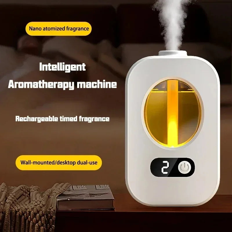 USB Aromatherapy Diffuser Humidifier Purifier for Home Office Desktop Bedroom Quiet Operation Essential Oil