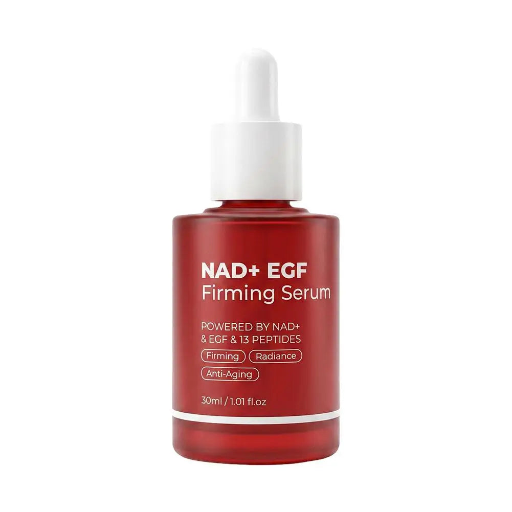 30ml NAD+ EGF Firming Serum 13 Peptides Radiance Anti-Aging Brighten Skin Tone Essence Improve Skin Elasticity Fine Lines Serum