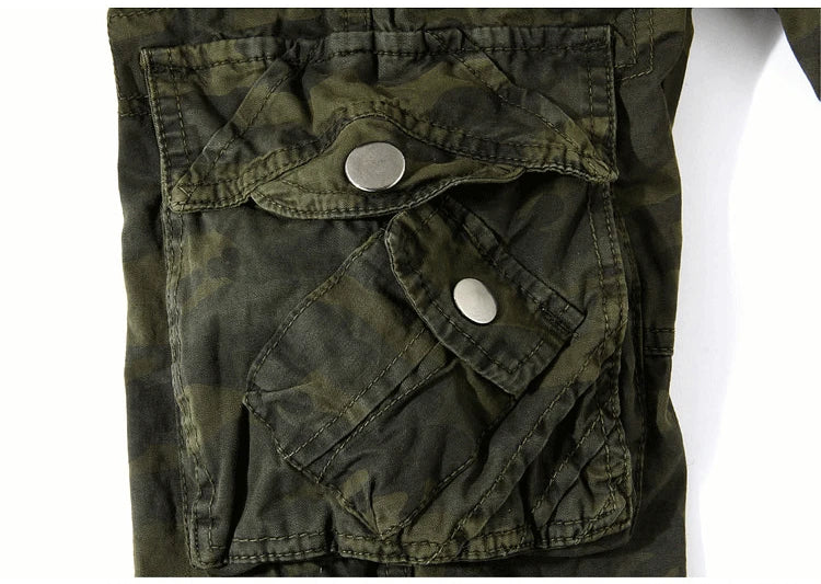 US Size 2026 New Camouflage Loose Cargo Shorts Men Cool Summer Military Camo Short Pants Homme Cargo Shorts
