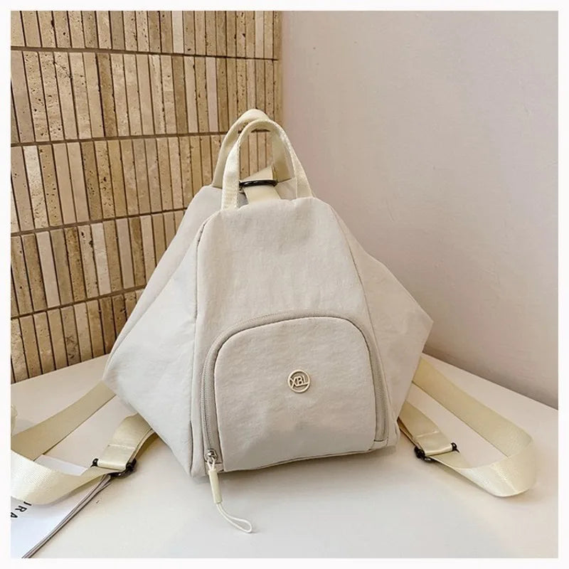 Women's Casual Nylon Large Capacity Shoulder Bag with Pocket, Casual Style for Daily Use, Sports, Travel, and Outdoor Activities