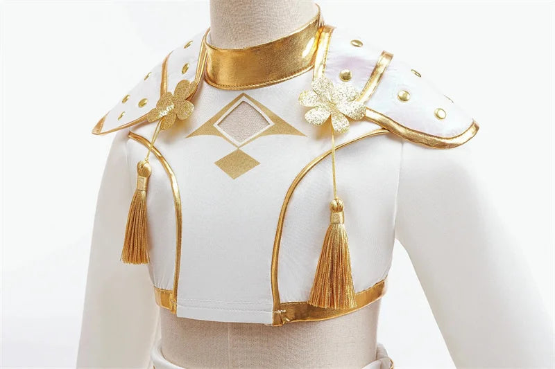 New Movie Role-playing Costume Suits Kids Girls Cartoon Cosplay Sets Children Fashion Stage Performance Clothing Outfits 4-12Y