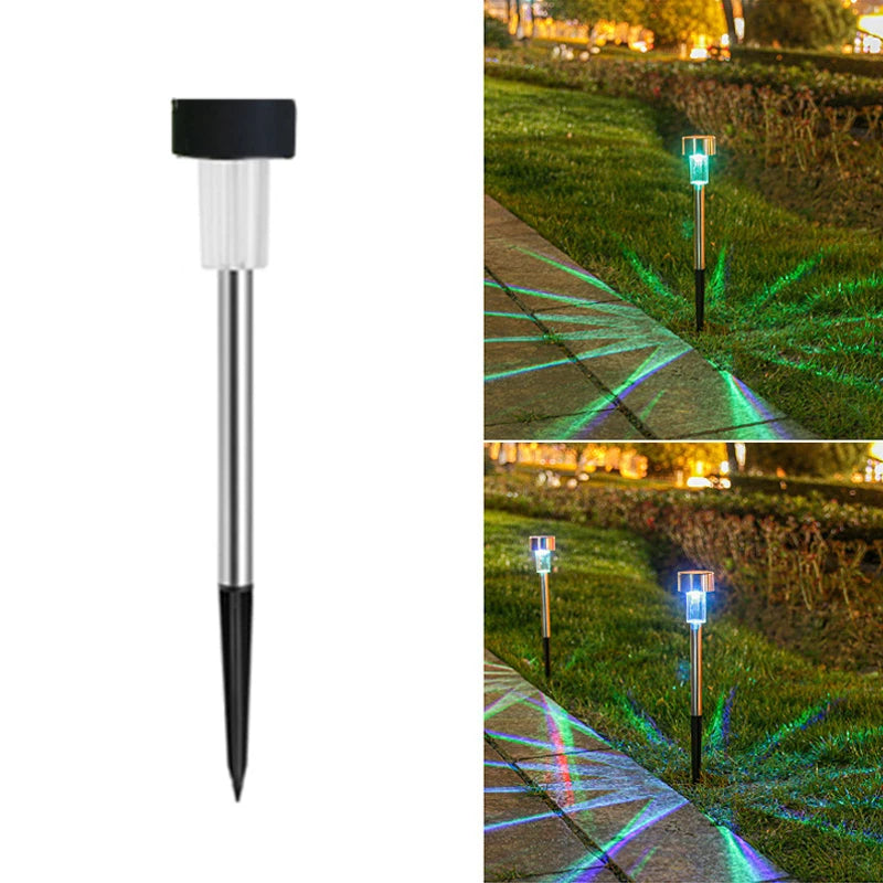 Outdoor Solar Garden Lights Auto On Off Pathway Lights for Yard Lawn Walkway Driveway Landscape Lighting  Clearance