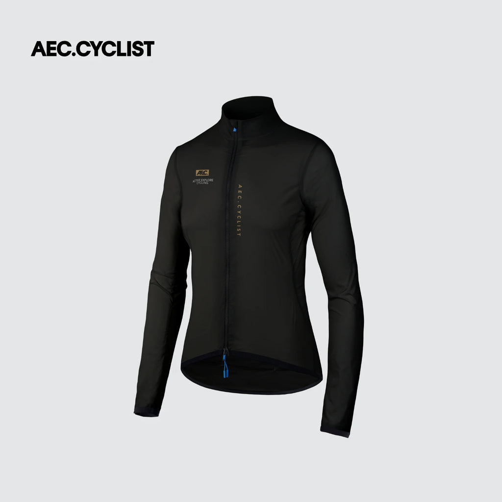 AEC.CYCLIST Windbreaker Cycling Jacket Men Women Ultra Light Quick Dry Cycling Jersey Breathable Bike Coats Zippered Side Pocket