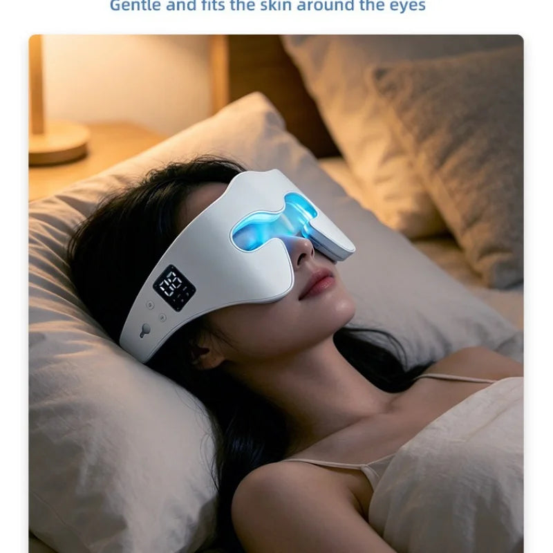 Red Blue Light Eye Beauty Device Household LED Infrared Beauty Instrument ESM Eye Massager Beauty Eye Mask