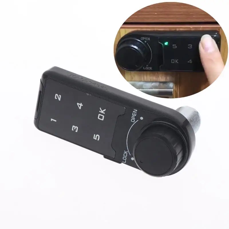 Digital Security Lock with RFID Card Key and Touch Keypad for Cabinet Locker