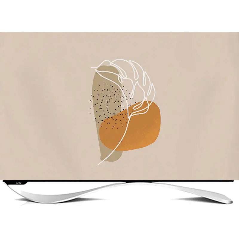TV Cover Aesthetic three-dimensional sense Household Hanging LCD TV Dust 24-75 Inch Living Room Decoration for Televisions