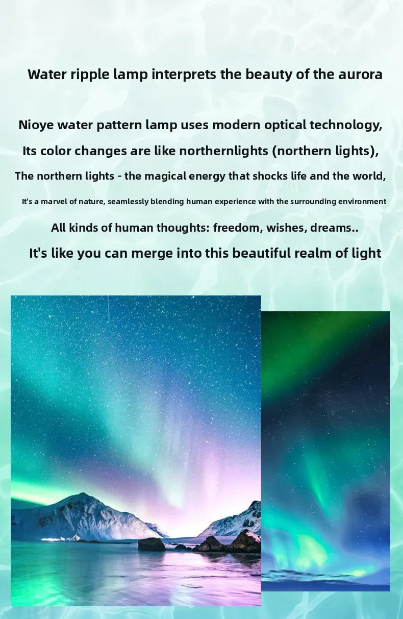 Water Ripple Lights, LED Ripple Wall Washers, Bar Ambient Lights