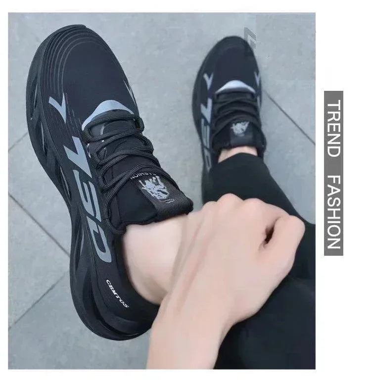 Autumn Lightweight Anti-odor Men's Shoes Breathable Mesh Sneakers Comfortable Fashionable Versatile Shoes Men's Casual Shoes