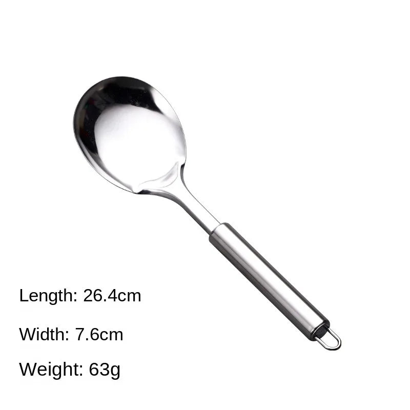 Durable Stainless Steel Wok Spatula Long Handle Kitchen Gadgets Kitchen Cooking Utensil Set Slotted Turner Cooking Tools