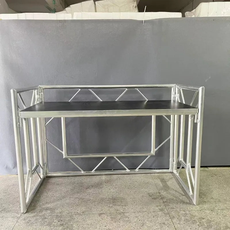 Aluminum Alloy Folding Mobile Booth Truss Flexible Stage Display Stand