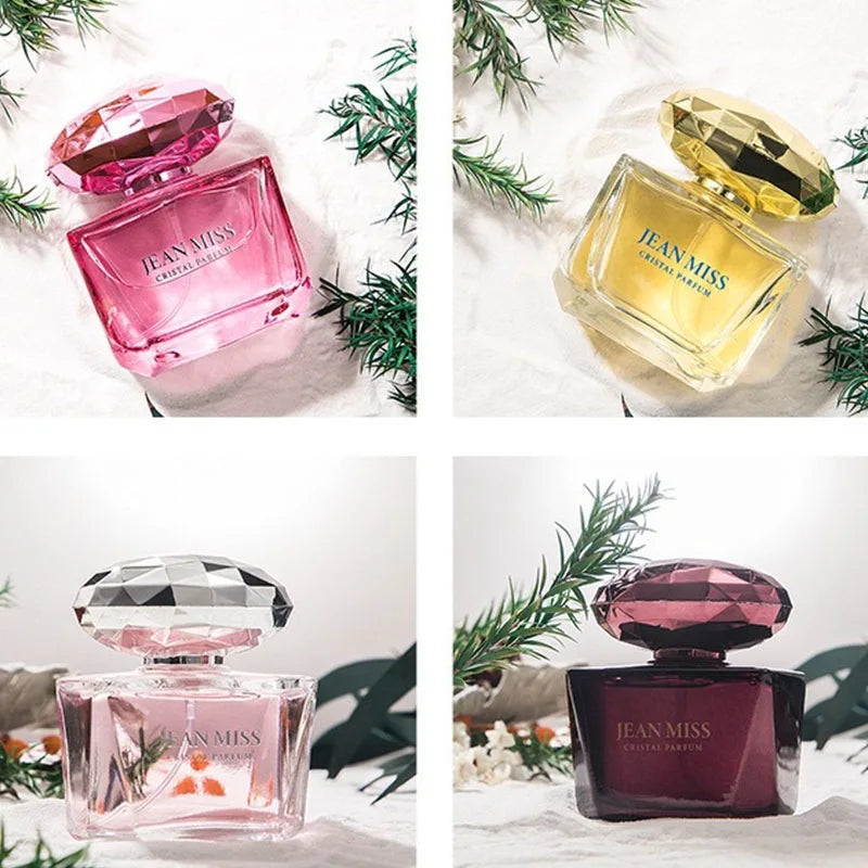 50ml Crystal Diamond Sweet Love Crystal Powder Diamond Black Crystal Lady Eau De Toilette Fragrance Spary Flower Woman Perfumes