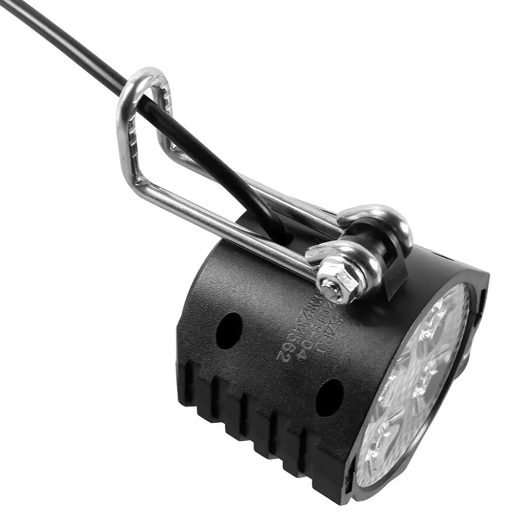 Electric Bicycle Light/ebike Light 12W 36V 48V with Horn Switch Waterproof Flashlight