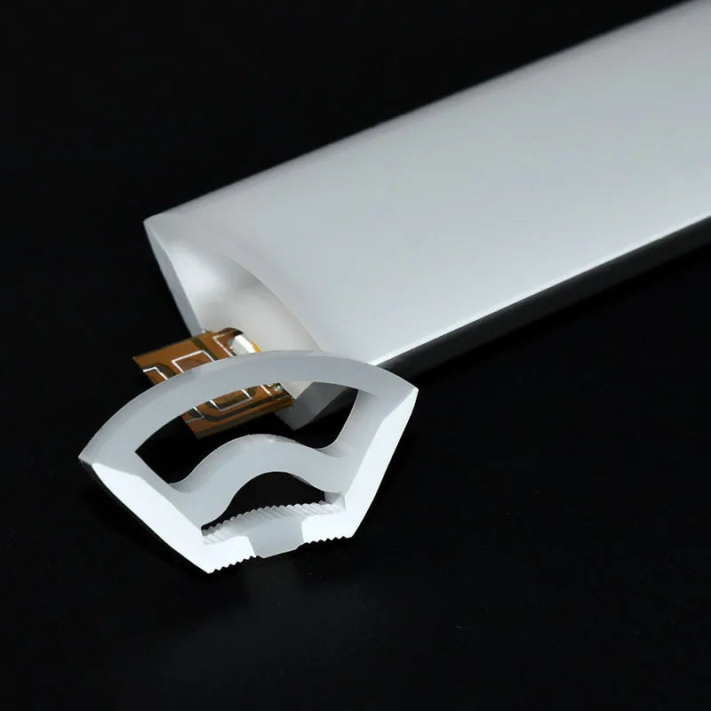 V-Shaped LED Neon Rope Lamp Flexible Silicone Tube Diffuser Channel DC12V Waterproof Cabinet Stair Corner Decor Neon Strip Light