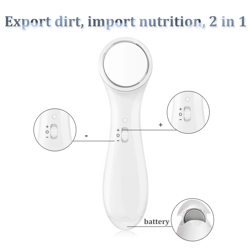 High Frequency Anti-aging Machine Ultrasonic Facial Beauty Device Face Spot Removal Wrinkle Removal Skin Care US Do Dropshipping