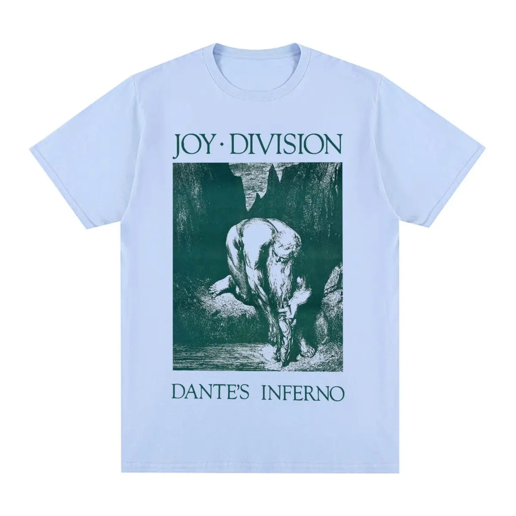 JOY DIVISION Vintage T-shirt Post Punk Unknown Pleasure British band Music Cotton Men T shirt New Tee Tshirt Womens Tops