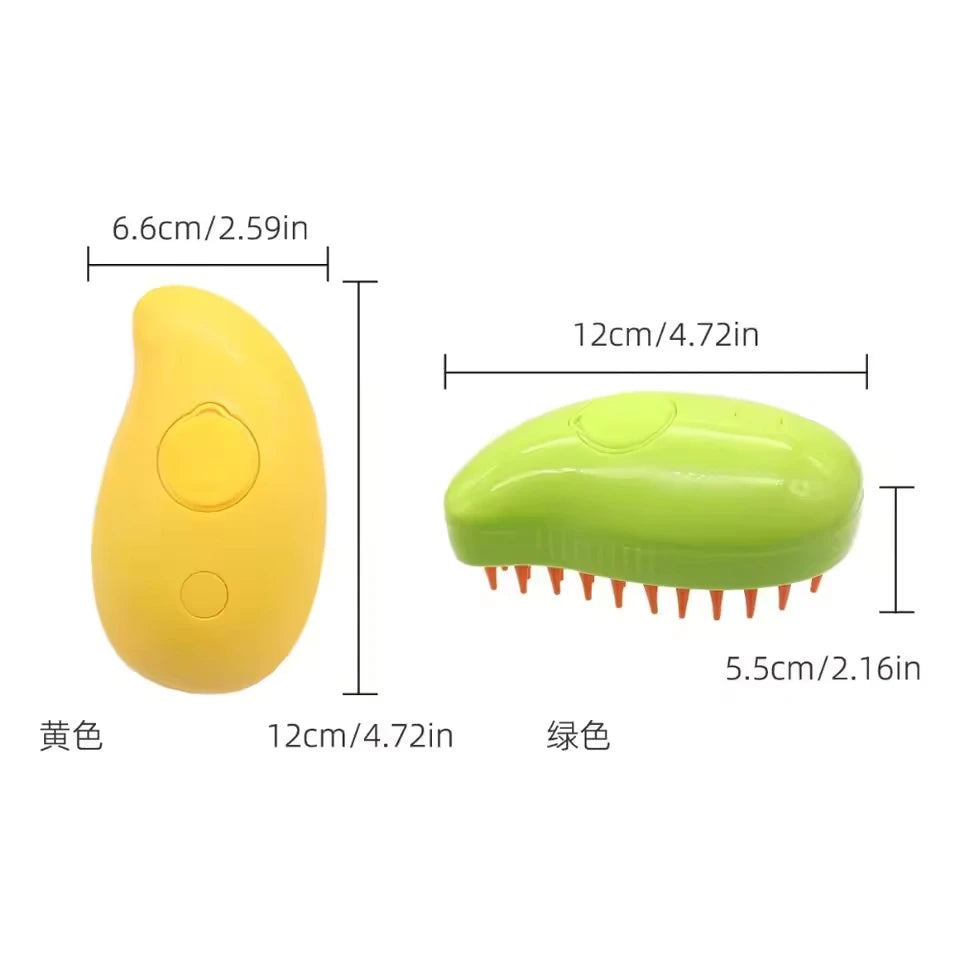 Remove Pet Hairs Brush for Combing Dogs Electric Spray Massage Long Hair Cat Dog Brush Fur Brush Cleaning Animal Hairs