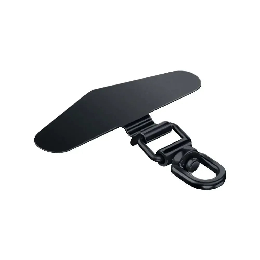 Ultra-thin Phone Lanyard Clip Patch 360° Rotatable Stainless Steel Phone Case Hanging Rope Anti-fall Snap Strap Case Clip