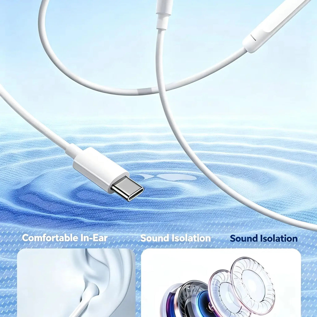 Luxury Headphones For Xiaomi 13 12 11 10 Pro Ultra Wired Earphone For Redmi Note 10 11 12 Turbo 3.5mm In-Ear Earbuds Accessories