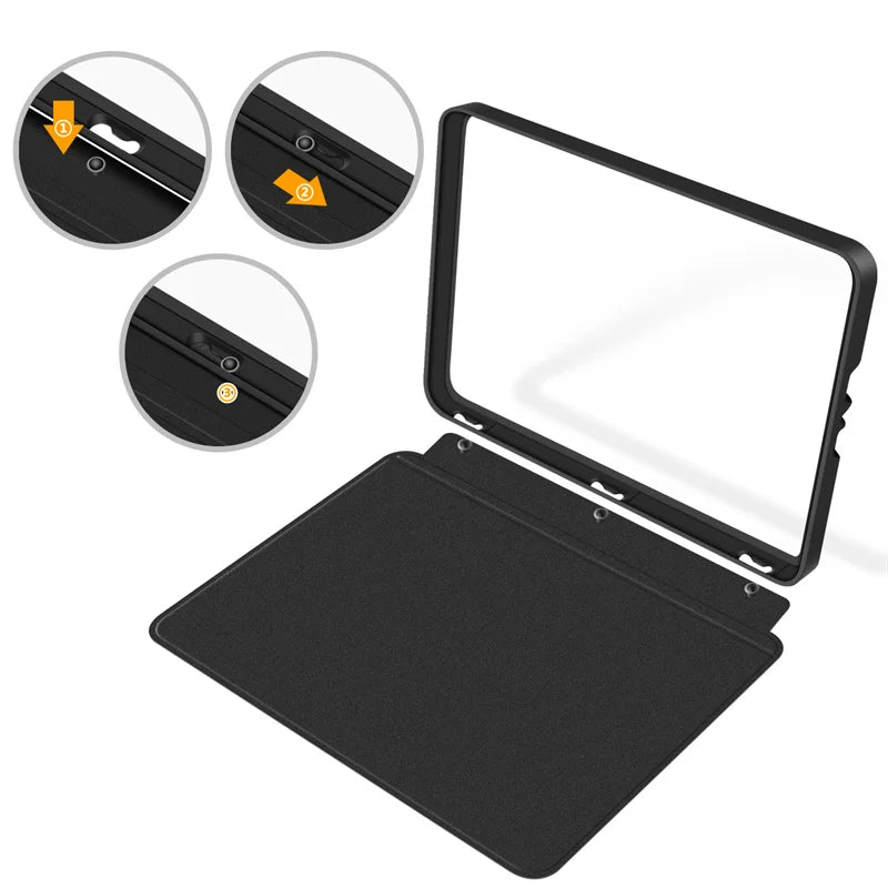 For Kindle Colorsoft 12th 11th 10th Generation Detachable Case 6'' 6.8'' 7'' Ebook Cover For Kindle Paperwhite 6 5 4 3 2 1 Cases