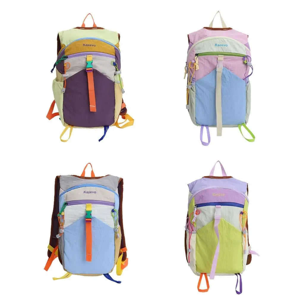 Breathable Outdoor Mountaineering Bag Waterproof Lightweight Climbing Backpack Large Capacity Nylon Hiking Backpack Jogging