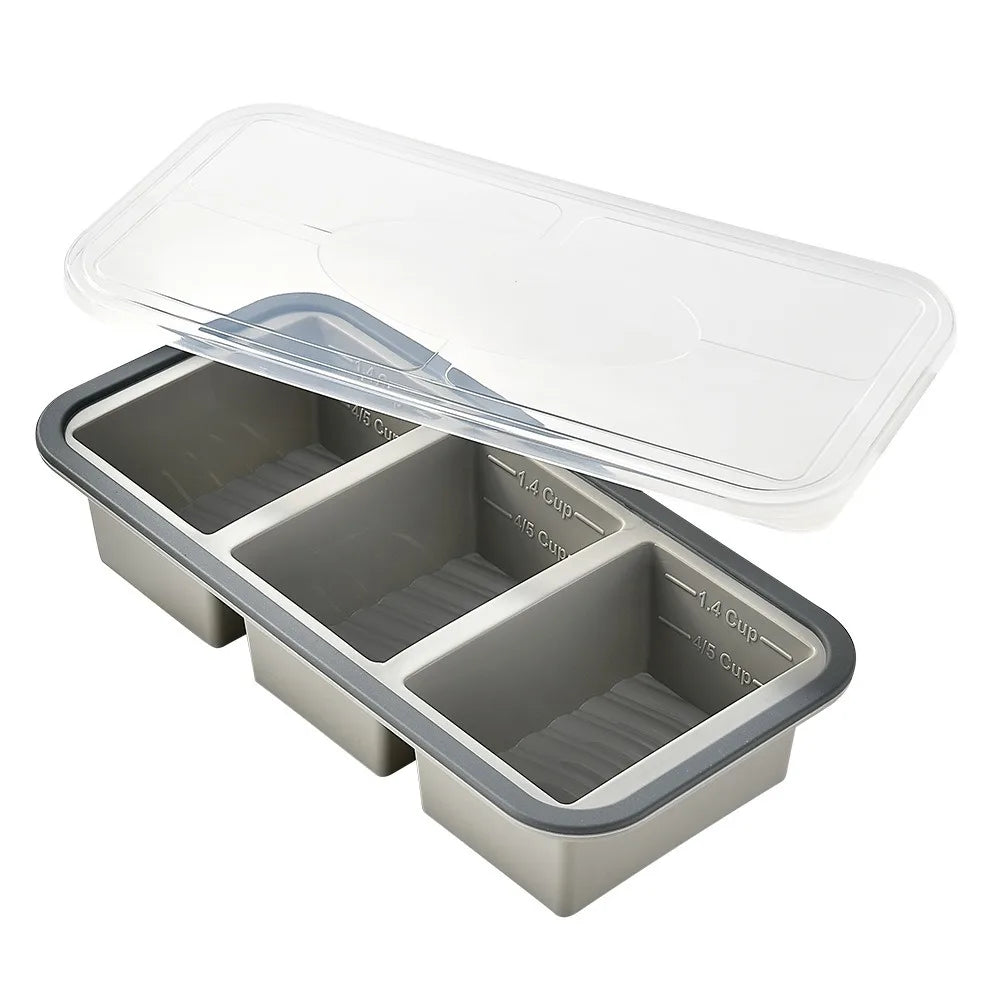 2/3/4 Grid Lunchbox Compartmentalized Wheat Straw Picnic Storage Boxs Durable Dinnerware Lunch Box